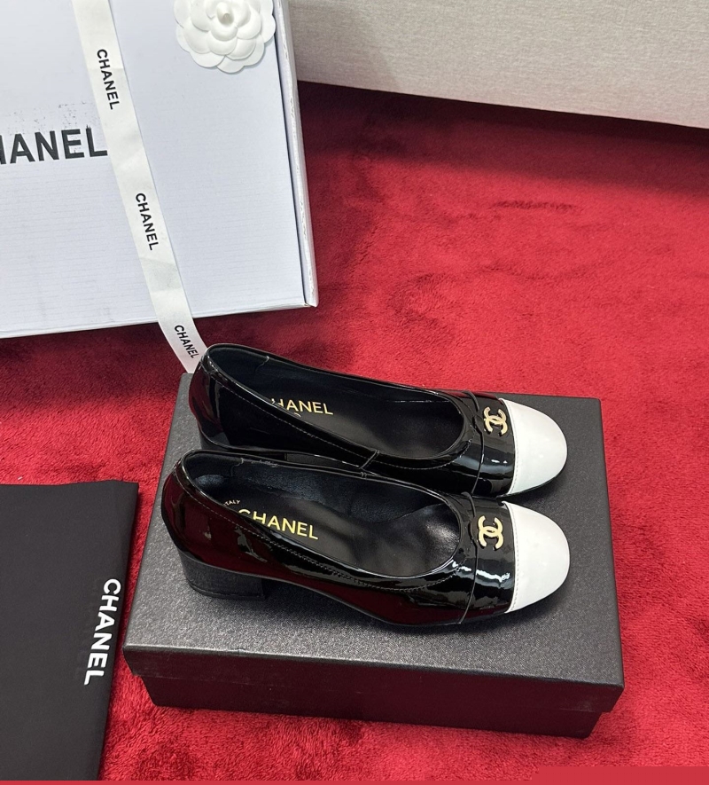 Ch*el flat shoes